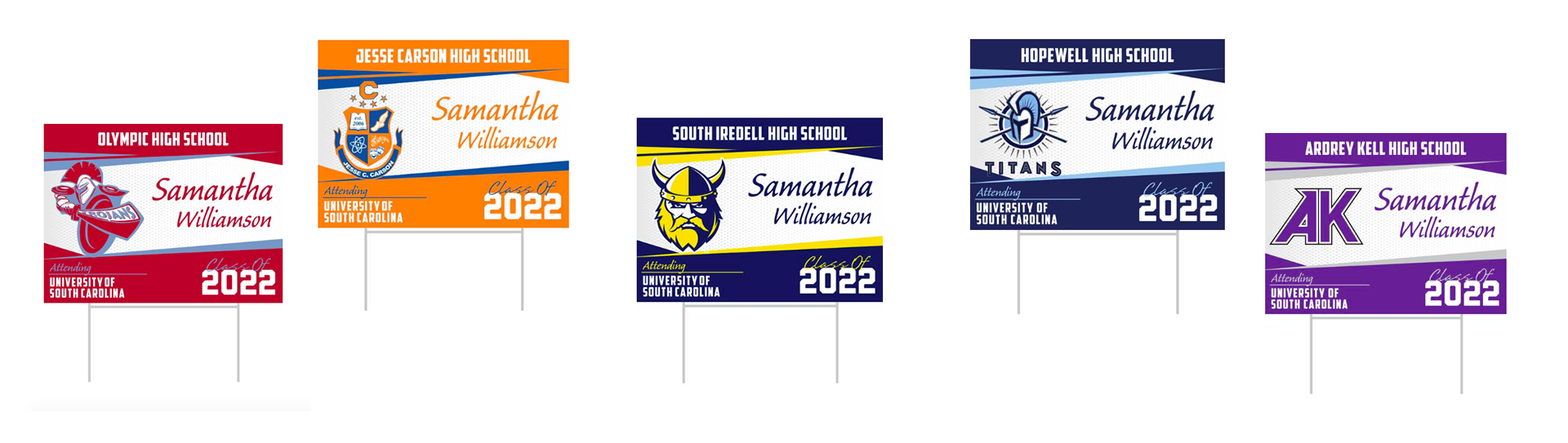 High School Yard Signs Herff Jones